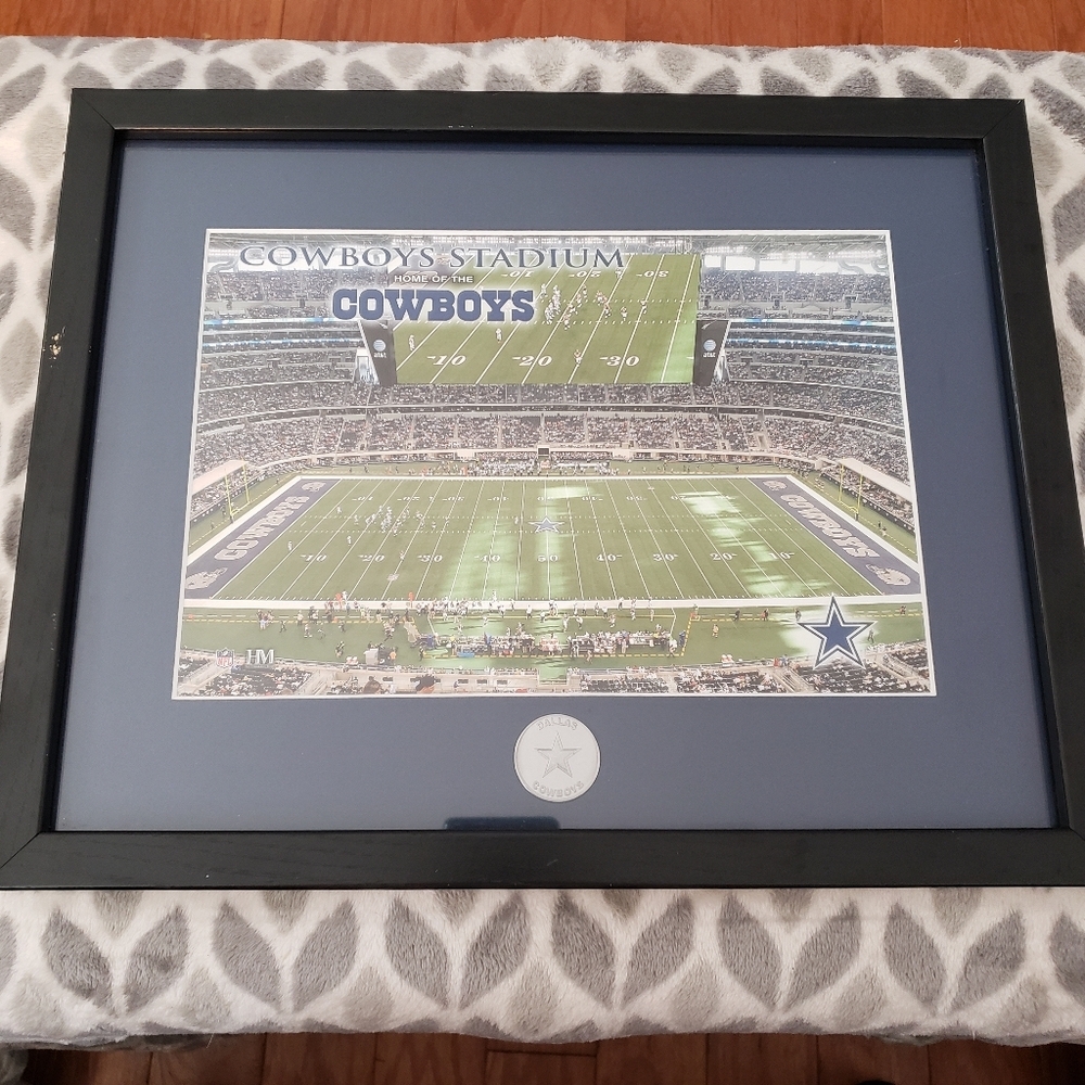 Dallas Cowboys Stadium – Limited Edition Framed Collectible 🏈⭐